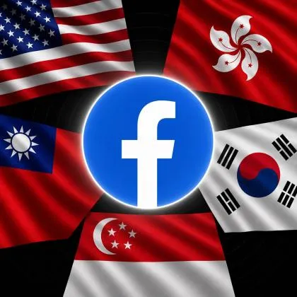 FB---Ip/地区(台湾/香港/日本/韩国/美国/新加坡)